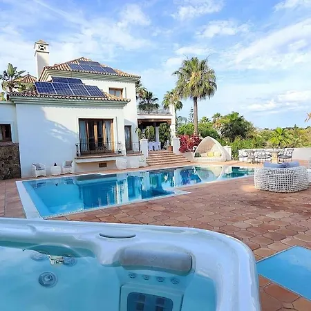 10 Bedroom Palace Huge Garden, Sea View! Estepona