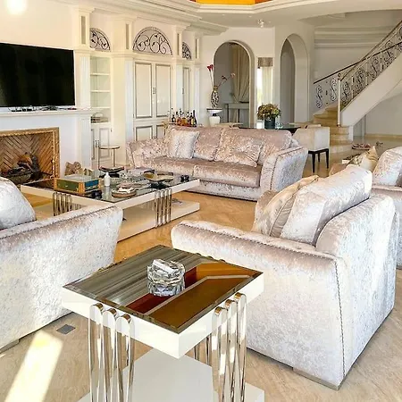 10 Bedroom Palace Huge Garden, Sea View! Villa