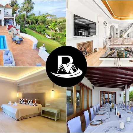 10 Bedroom Palace Huge Garden, Sea View! * Estepona