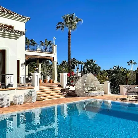 10 Bedroom Palace Huge Garden, Sea View! * Estepona